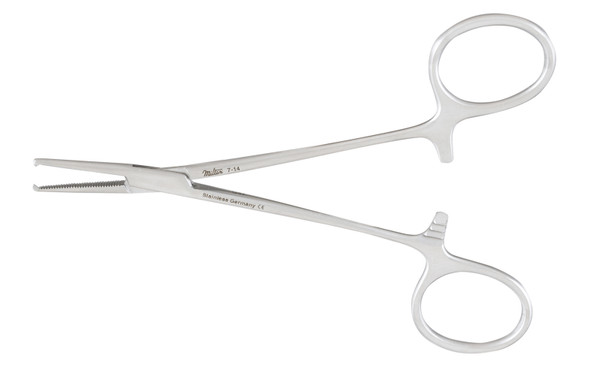 Integra-Miltex  Halsted Mosquito Forceps, 4.875" (123mm), Straight, 1 x 2 Teeth