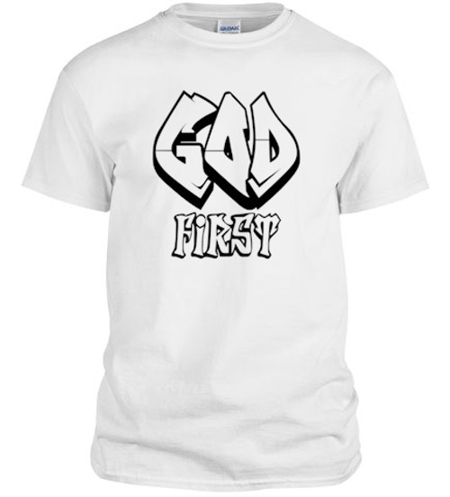 God First - Black Print