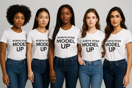 Robyn Ryan ModelUP™ students standing together in empowerment and confidence.