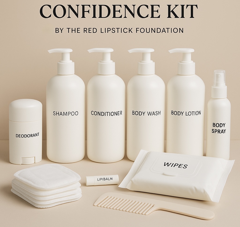 Hygiene Confidence Kit by The Red Lipstick Foundation