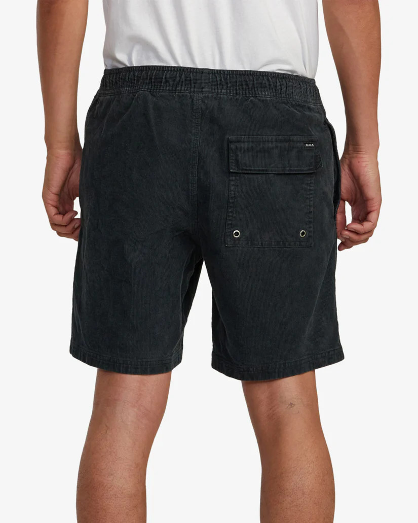けんTENDERLOIN CORDUROY SHORTS BLACK ESCAPE ELASTIC WAIST CORDUROY SHORTS 17