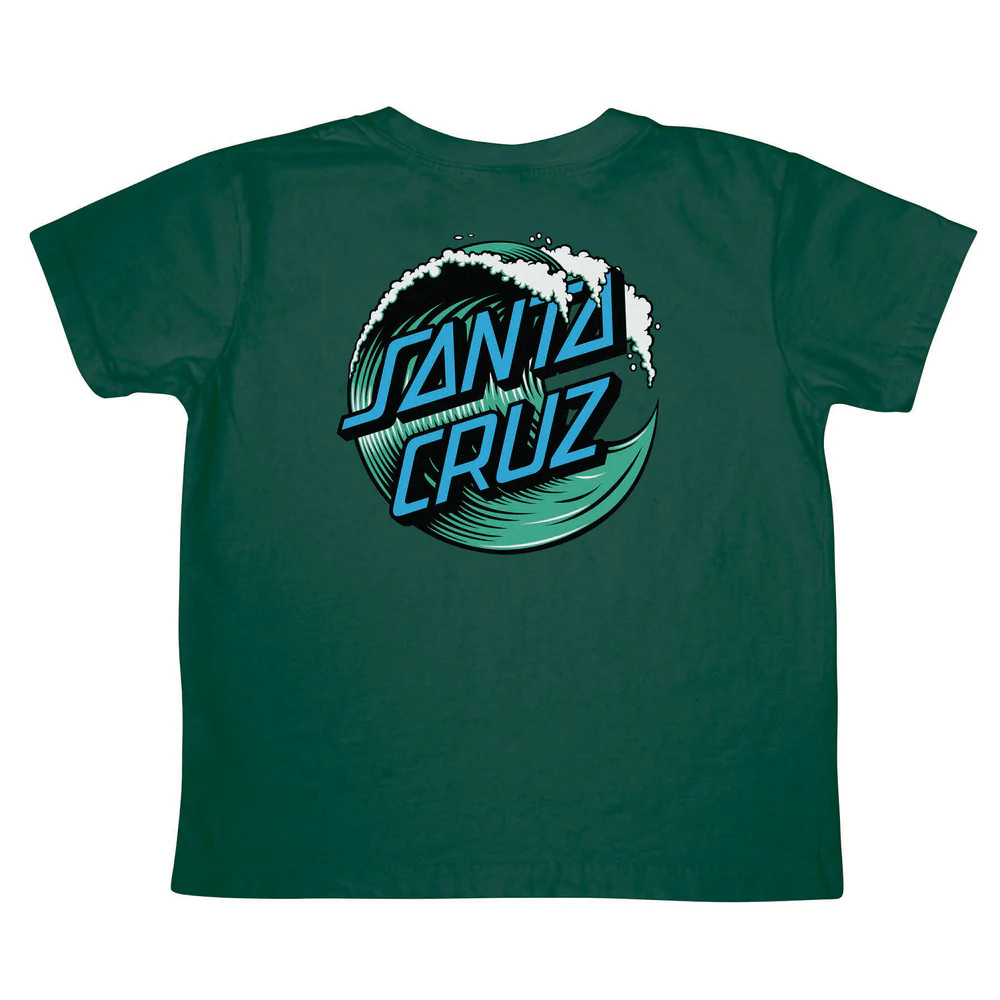 VALLAD WAVELOGO TEE　Sサイズ Wave Dot Kids Santa Cruz T-Shirt - WAVELINES SURF SHOP