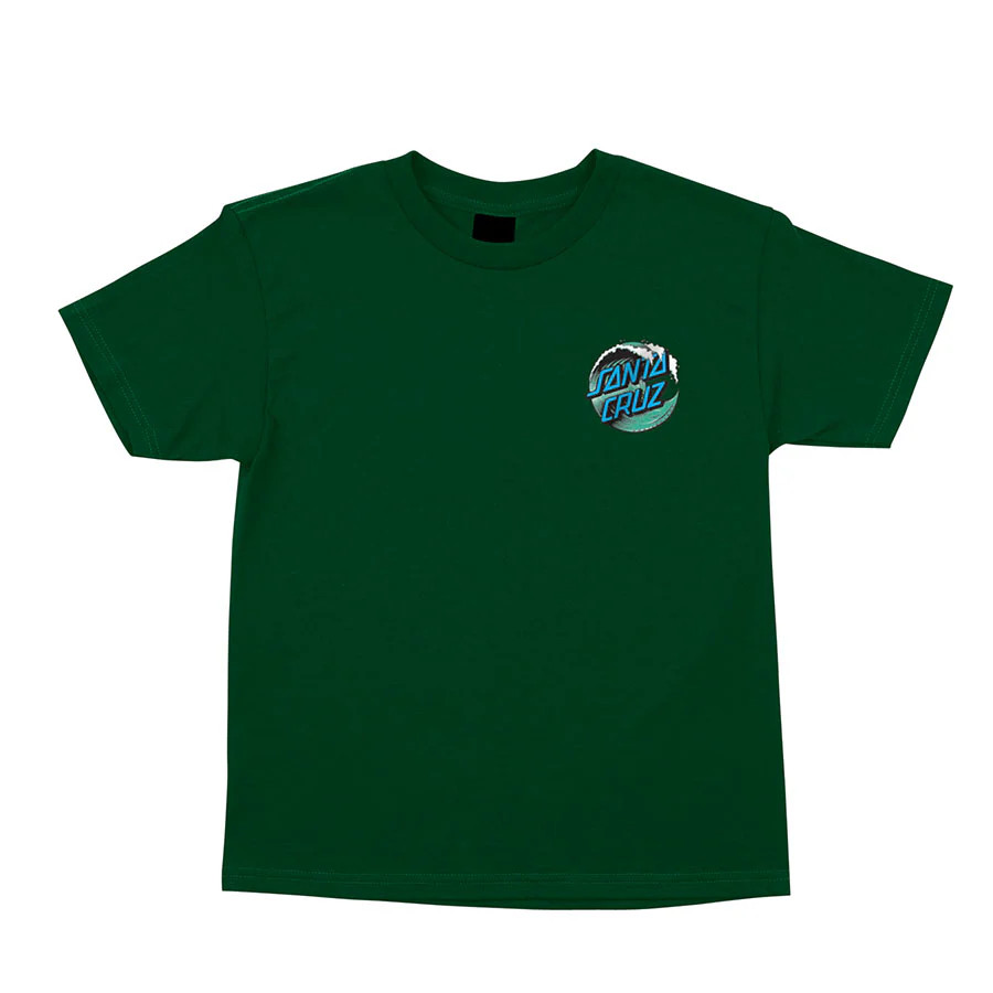 Wave Dot Youth Santa Cruz T-Shirt - WAVELINES SURF SHOP
