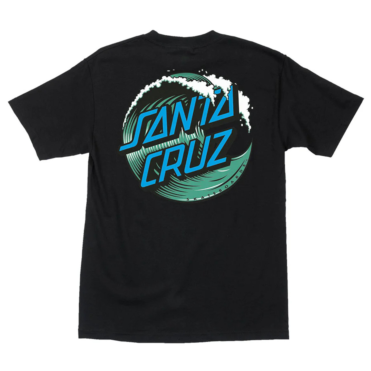 Tシャツ・カットソー SANTA CRUZ T-SHIRT Wave Dot Youth Santa Cruz T-Shirt - WAVELINES SURF SHOP