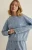 Written Stars Denim Sweatshirt