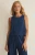 Sloane Jersey Denim Muscle Tank