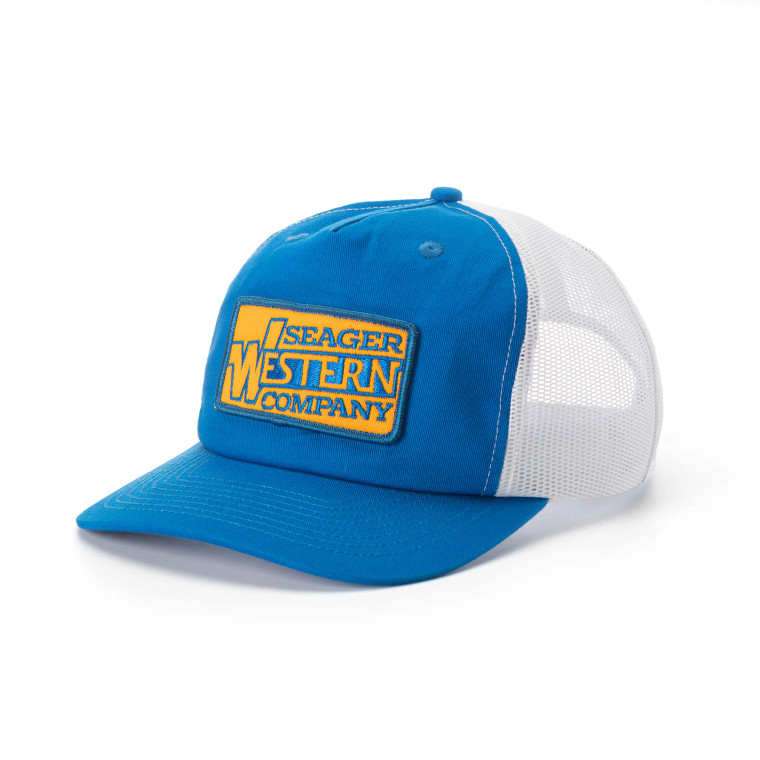 Western Wear Snapback Blue/White