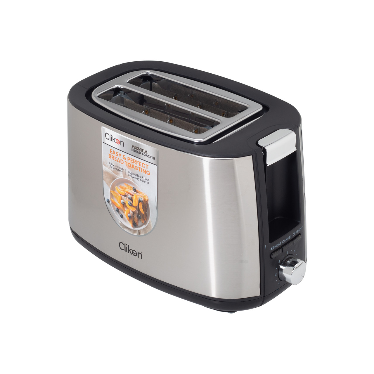 SLICE BREAD TOASTER WITH LEVELS 750W-CK2458
