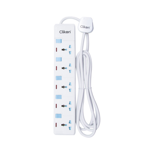 5 SLOT 5 METER CABLE LENGTH EXTENSION CORD CK2175