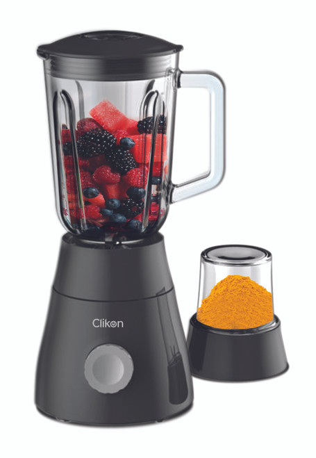 Clikon  2 in 1 Glass Blender 2 Speed Settings With Pulse  control-CK2674