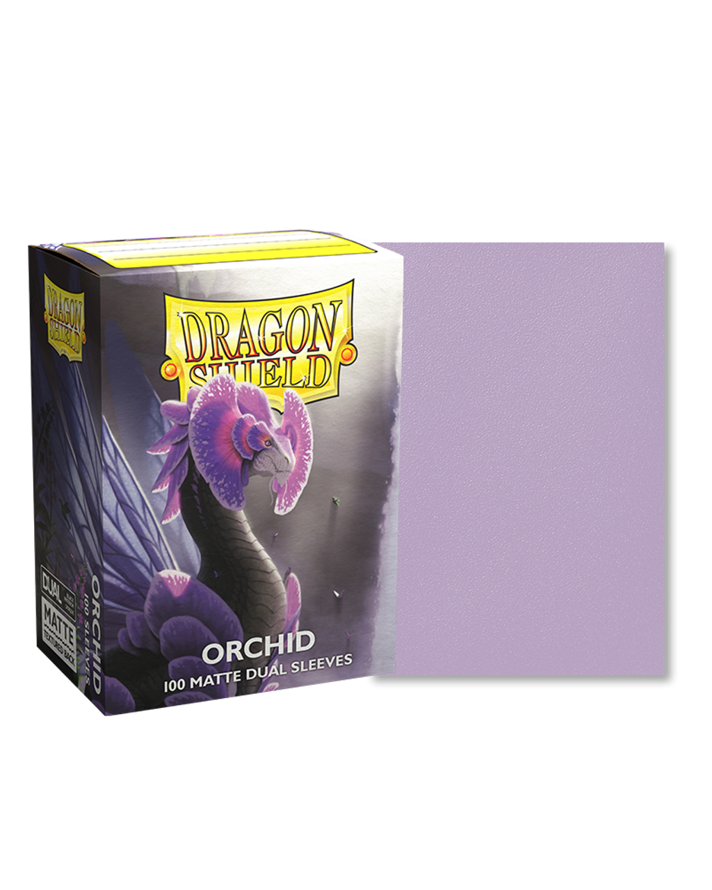 Sleeves: Dragon Shield: Dual Matte: Orchid (ATM15041) - Game Goblins