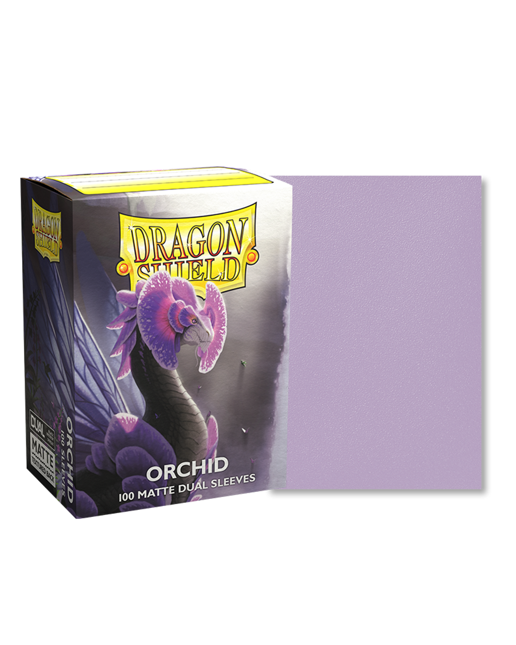 Sleeves: Dragon Shield: Dual Matte: Orchid (ATM15041) - Game Goblins