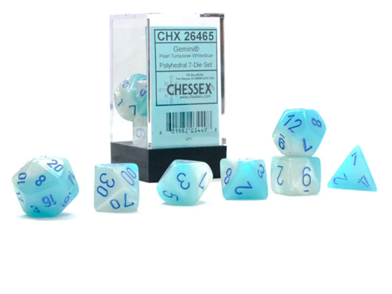 4 Sided Gemini Dice (d4) from Chessex