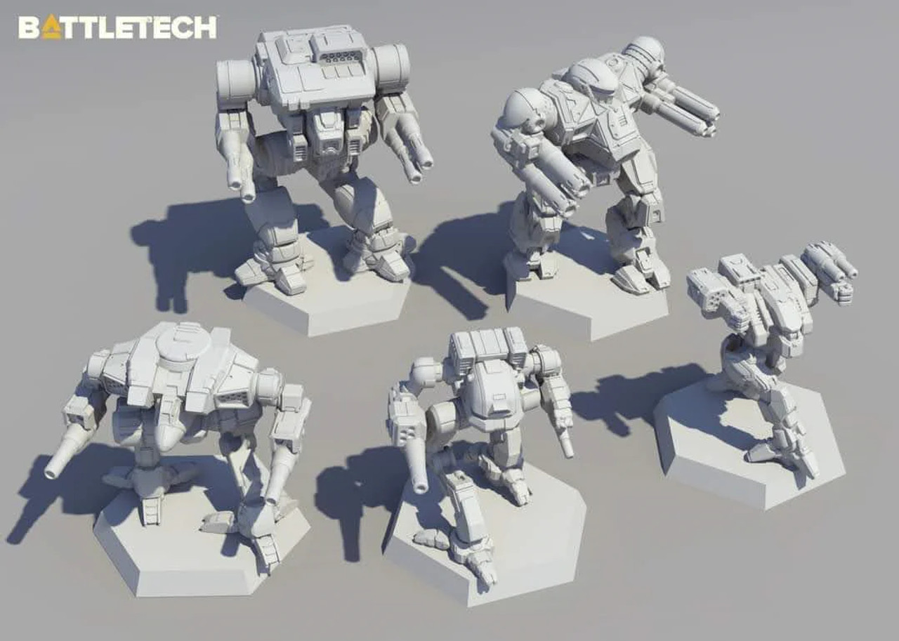 BattleTech: Miniature Force Pack: Clan Fire Star - Game Goblins
