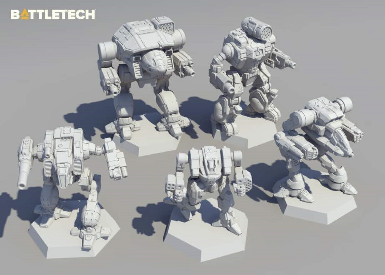 BattleTech: Miniature Force Pack: Clan Command Star - Game Goblins