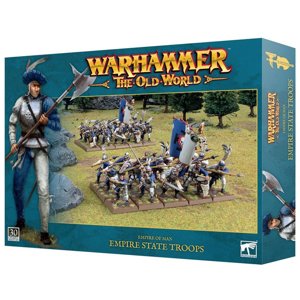 Warhammer – Captains Of The Empire – Blister Métal – Games Workshop – Neuf