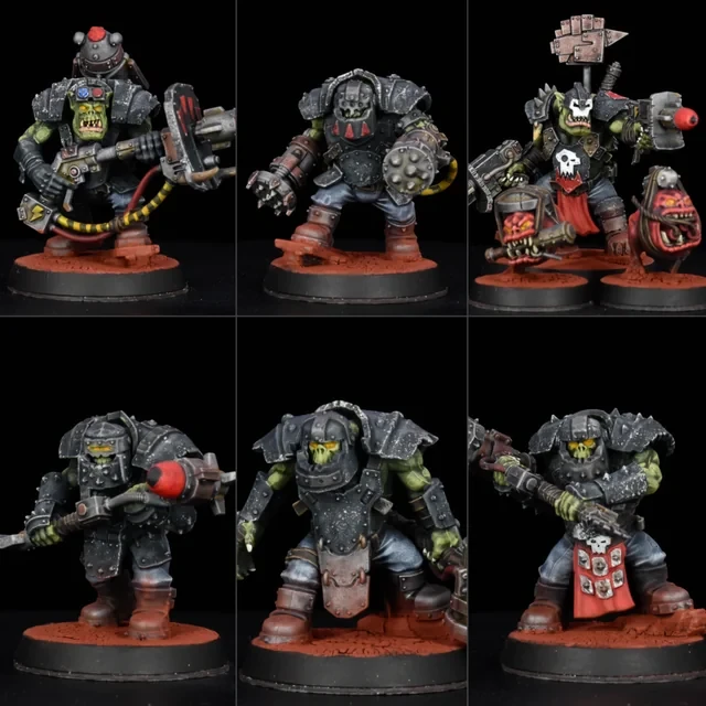 Warhammer 40,000 Kill Team: Ork Wrecka Krew - 8 Plastic Miniatures Set