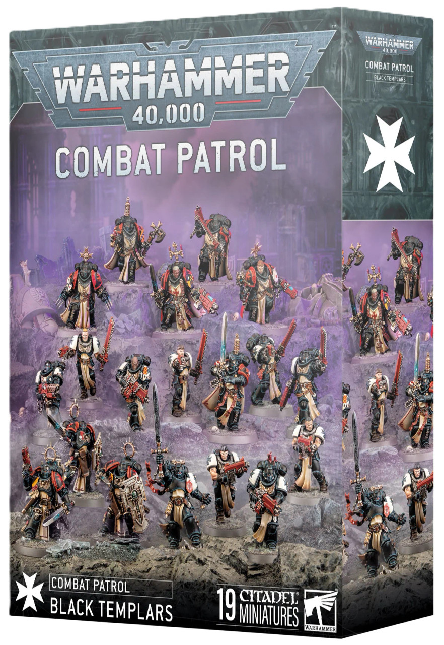 Warhammer 40K: Black Templars: Combat Patrol (73-553) - Game Goblins
