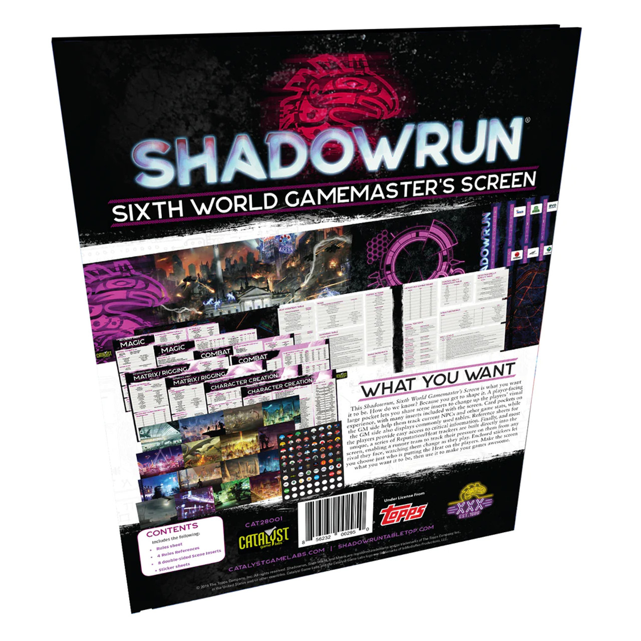 Shadowrun 6E: Sixth World Companion, Roleplaying Games