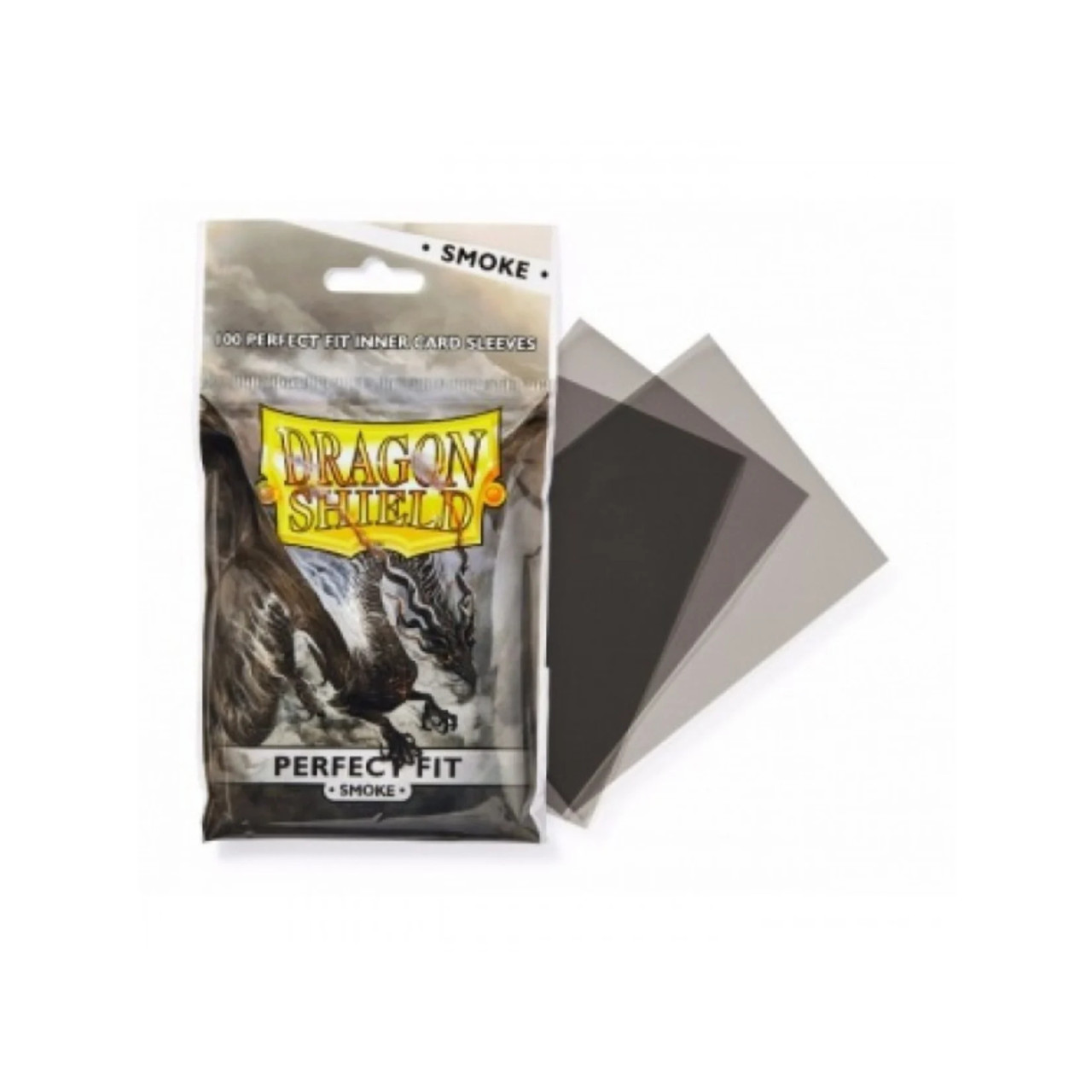 Sleeves: Dragon Shield: Perfect Fit: Smoke (ATM13023) - Game Goblins Sleeves: Dragon Shield: Perfect Fit: Smoke (ATM13023) - Game Goblins
