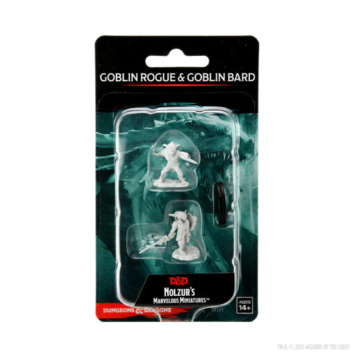 D&D Nolzur's Marvelous: Male Goblin Rogue & Goblin Bard: Wave 15 (WZK90309) D&D Nolzur's Marvelous: Male Goblin Rogue & Goblin Bard: Wave 15 (WZK90309)