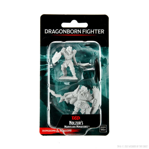 D&D Nolzur's Marvelous: Dragonborn Fighter Male: Wave 15 (WZK90303) D&D Nolzur's Marvelous: Dragonborn Fighter Male: Wave 15 (WZK90303)