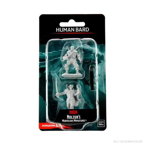 D&D Nolzur's Marvelous: Human Bard Male: Wave 15 (WZK90306) D&D Nolzur's Marvelous: Human Bard Male: Wave 15 (WZK90306)