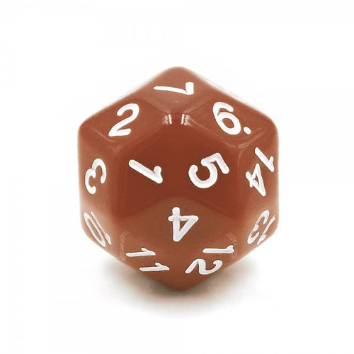 HD Dice: D30: Brown Opaque (HDD15)