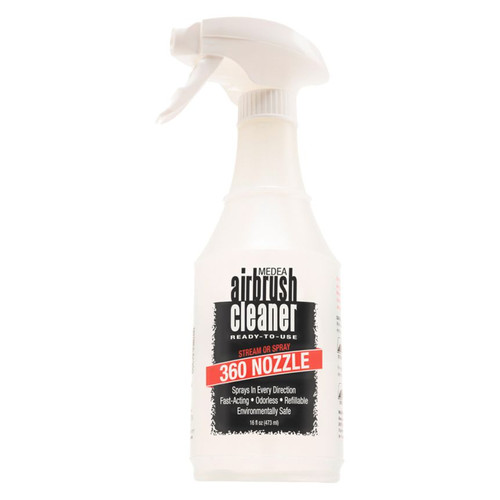Iwata: Airbrush Cleaner w/Invertible 360 Nozzle 16 oz