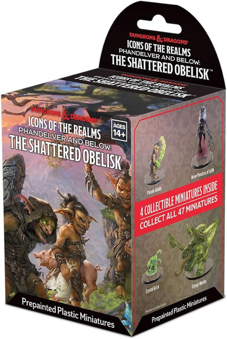 D&D: Icons of the Realms: Premium Miniatures: Phandelver and Below: The Shattered Obelisk: Booster Pack D&D: Icons of the Realms: Premium Miniatures: Phandelver and Below: The Shattered Obelisk: Booster Pack