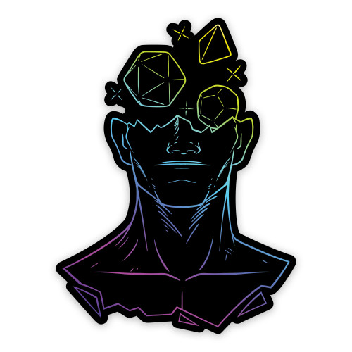Vinyl Sticker: Head in the Game Vinyl Sticker: Head in the Game
