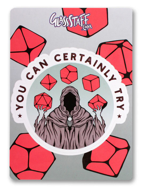 Vinyl Sticker: You Can Certainly Try