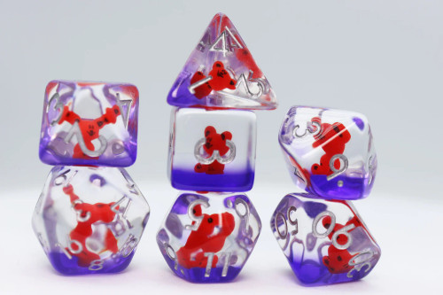 Polyhedral Dice Set: War Bear Polyhedral Dice Set: War Bear