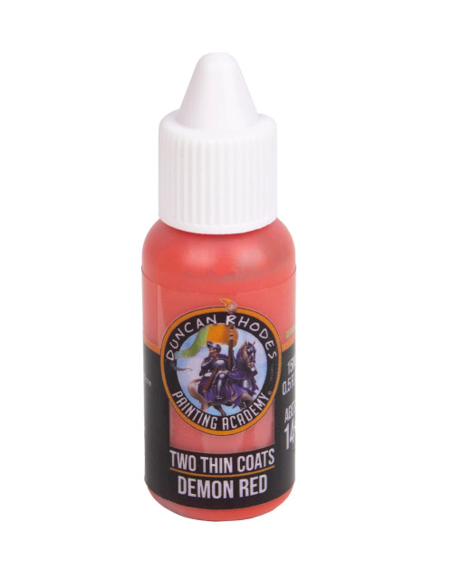 Two Thin Coats: Demon Red Two Thin Coats: Demon Red
