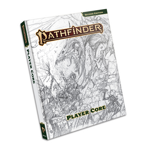 Pathfinder 2nd Edition: Player Core Rule Book (Sketch Cover) (PZO12001-SK) Pathfinder 2nd Edition: Player Core Rule Book (Sketch Cover) (PZO12001-SK)