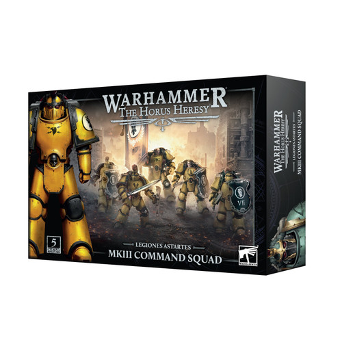 The Horus Heresy: Legions Imperialis: Legions Astartes: MKIII Command Squad (31-86) The Horus Heresy: Legions Imperialis: Legions Astartes: MKIII Command Squad (31-86)