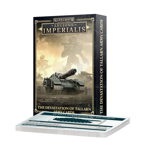The Horus Heresy: Legions Imperialis: The Devastation of Tallarn Army Cards (03-72) The Horus Heresy: Legions Imperialis: The Devastation of Tallarn Army Cards (03-72)
