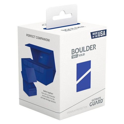 Deck Box: Boulder 100+: Blue Deck Box: Boulder 100+: Blue