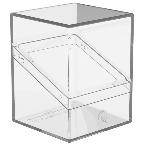 Deck Box: Boulder 100+: Clear Transparent