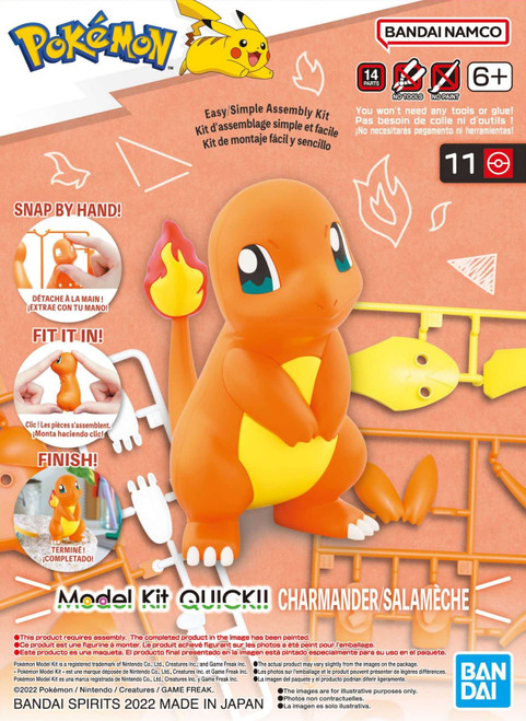 Pokemon Model Kit: Charmander