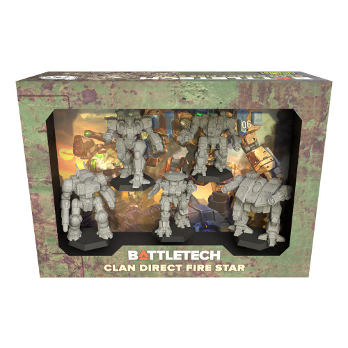 BattleTech: Mercenaries Forcepack: Clan Direct Fire Star BattleTech: Mercenaries Forcepack: Clan Direct Fire Star