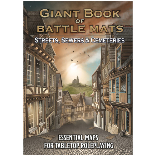 Giant Book of Streets, Sewers, & Cemeteries Battle Mats (LBM056)