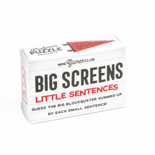 Mini Games Club: Big Screens Little Sentences
