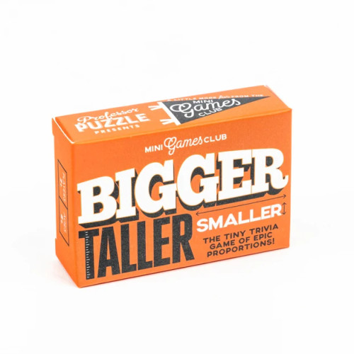 Mini Games Club: Bigger Taller Smaller Mini Games Club: Bigger Taller Smaller