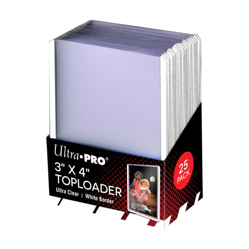 Ultra Pro: Toploader 3x4: Regular Border