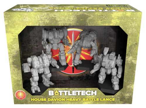 BattleTech: House Davion Heavy Battle Lance BattleTech: House Davion Heavy Battle Lance
