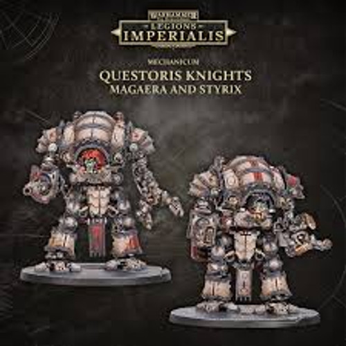 The Horus Heresy: Legions Imperialis: Mechanicum: Knights Magaera/Styrix (03-88) The Horus Heresy: Legions Imperialis: Mechanicum: Knights Magaera/Styrix (03-88)
