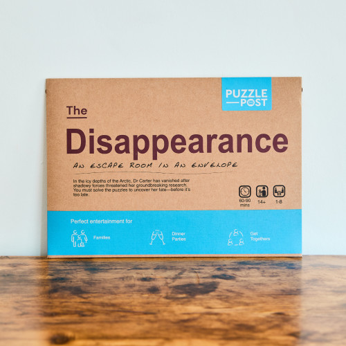 An Escape Room in an Envelope: The Disappearance An Escape Room in an Envelope: The Disappearance