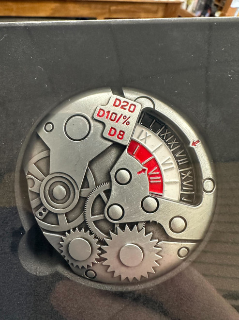 Fidget Spinner Dice: Mechanical: Silver Fidget Spinner Dice: Mechanical: Silver