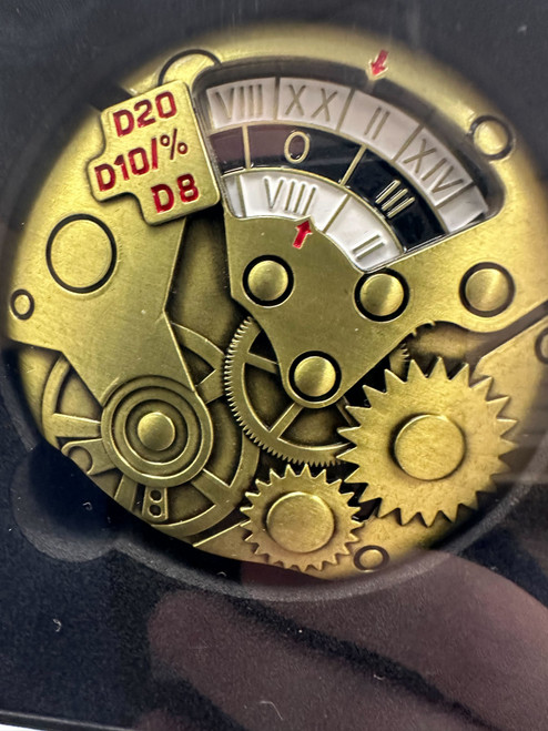 Fidget Spinner Dice: Mechanical: Gold Fidget Spinner Dice: Mechanical: Gold